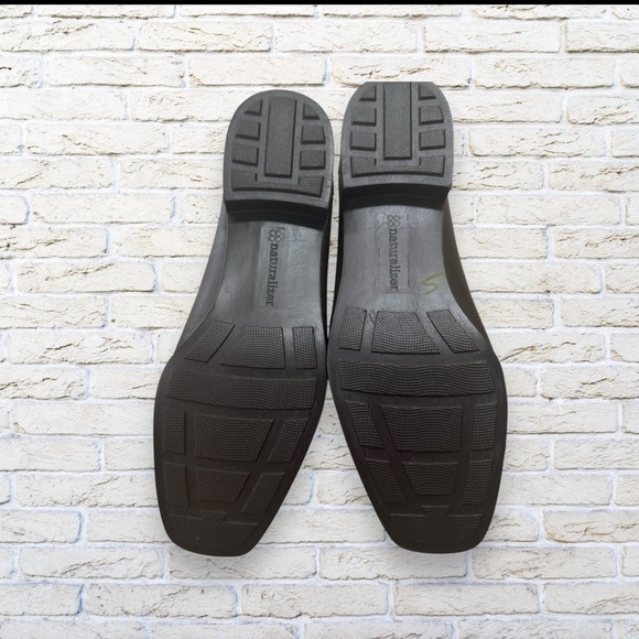 Naturalizer Brown Leather Slip-on Loafer Size 8 - Picture 6 of 6